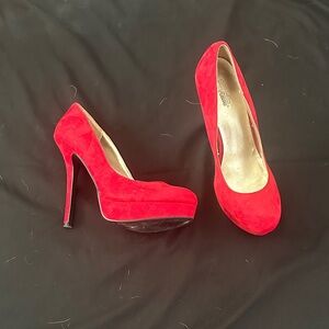 Elegant Red High Heels